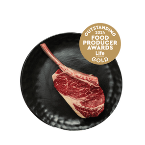 30-44 day Dry Aged Bone in Ribeye - Tomahawk Steak
