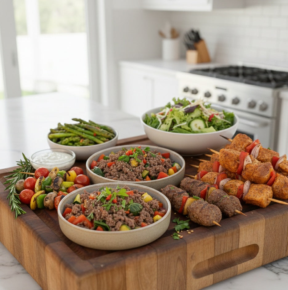 Low-Carb Dinners with Beef Mince & Kebabs: Easy & Healthy Ideas