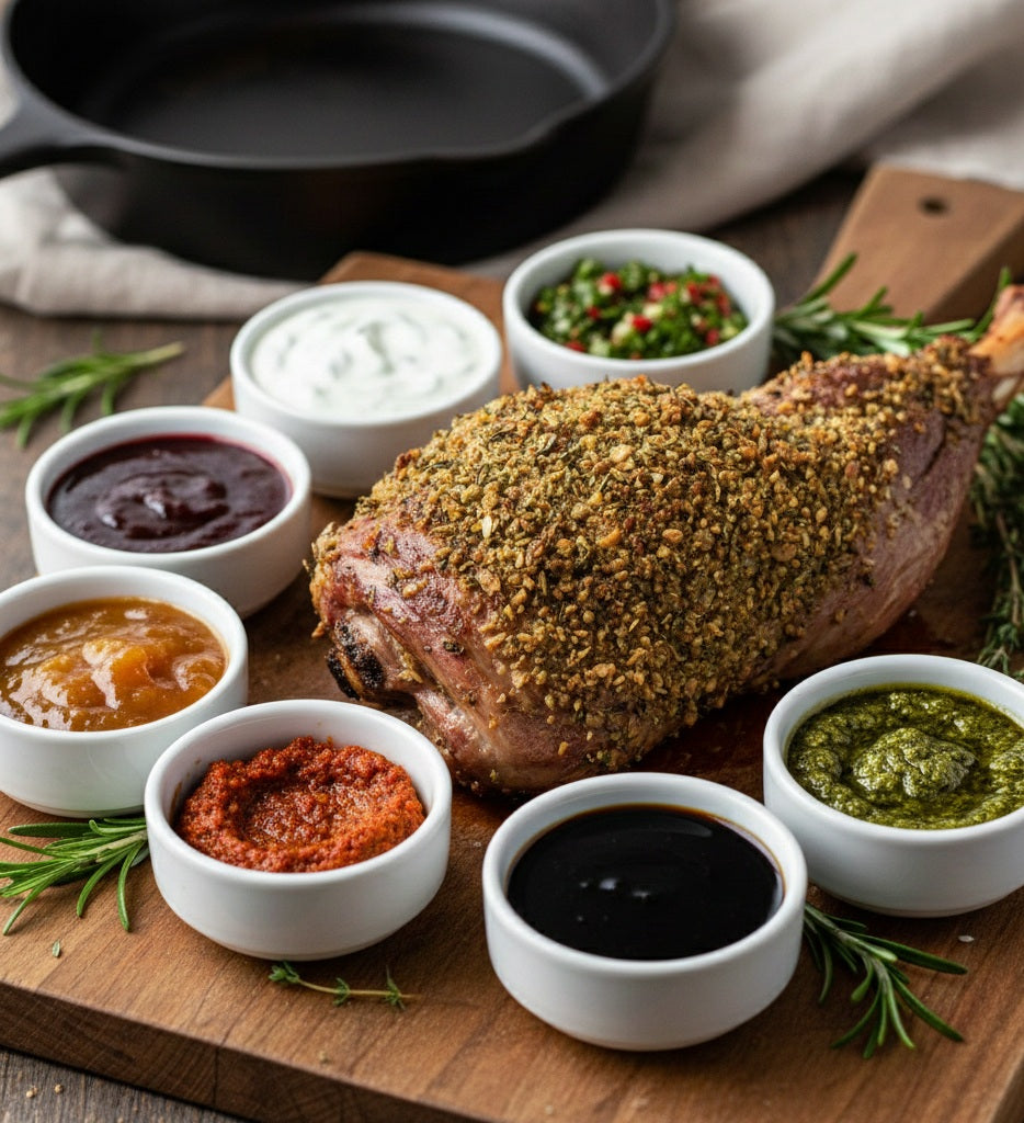 7 Sauces to Elevate Your Lamb Roast