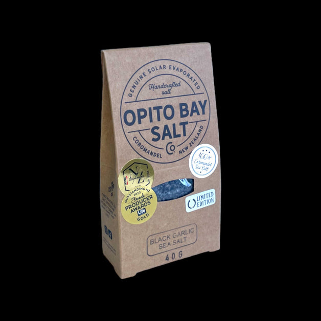 Opito Bay Black Garlic Sea Salt