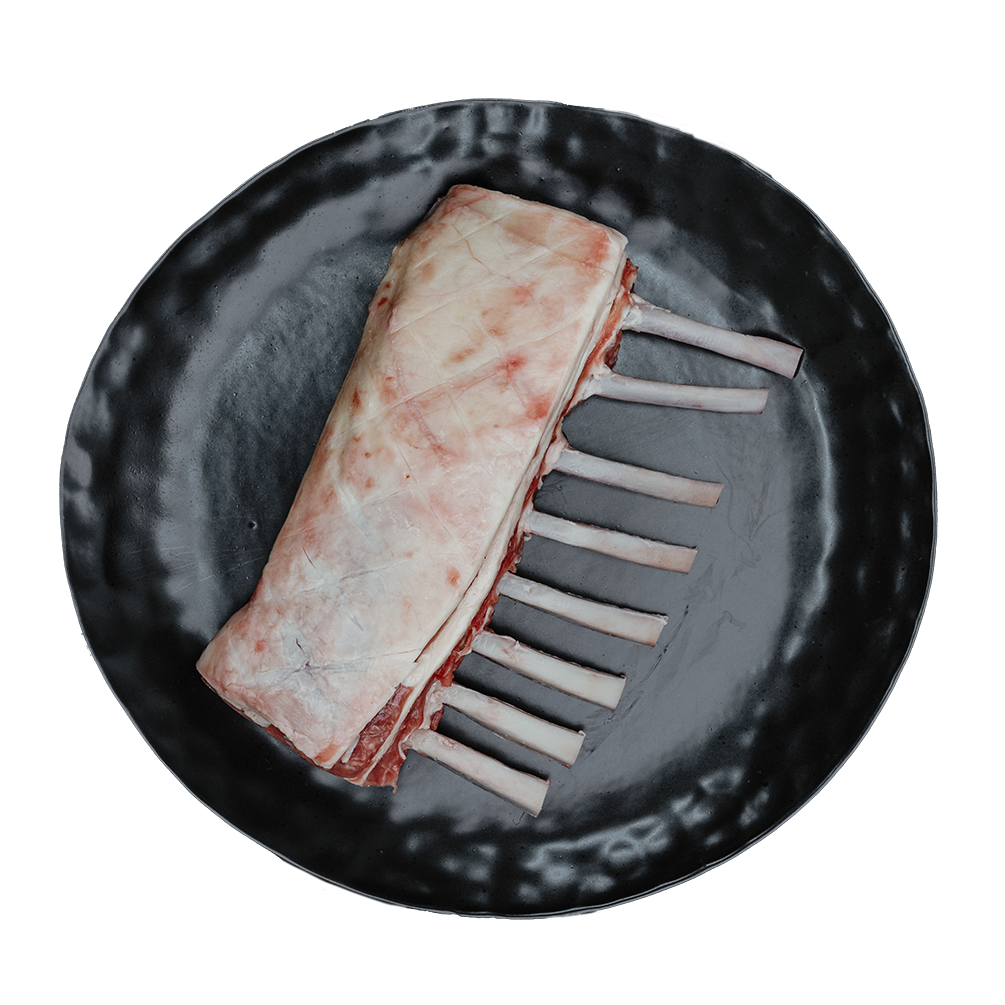 Lamb Rack- Cap on (8 ribs) | Matangi Angus Beef
