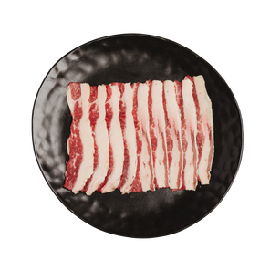 Beef Navel End Brisket Slices| 차돌박이 | バラ肉