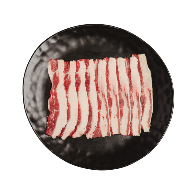 Beef Navel End Brisket Slices| 차돌박이 | バラ肉